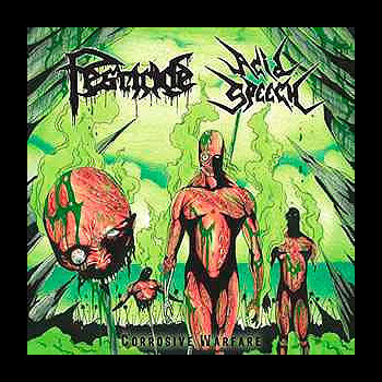 ACID SPEECH/PESTICIDE - Corrosive Warfare - Split CD