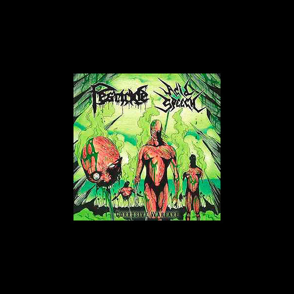 ACID SPEECH/PESTICIDE - Corrosive Warfare - Split CD