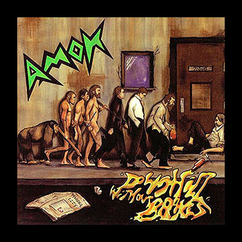 AMOK (uk) - Downhill Without Brakes