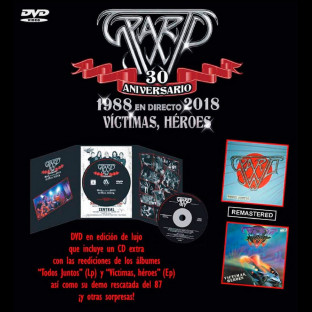 SPARTO - 30 Aniversario - 1988 en directo 2018 - Víctimas, Héroes