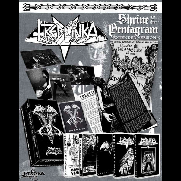 TREBLINKA - Shrine of the Pentagram [5-Cassette Boxset]