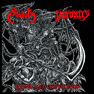 SABBAT/IMPURITY - Rage and Horrors - Split CD