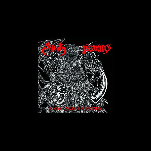 SABBAT/IMPURITY - Rage and Horrors - Split CD