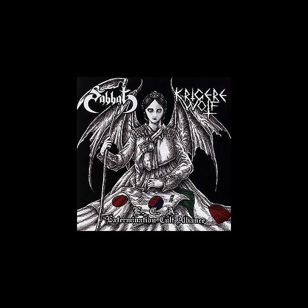 SABBAT/KRIGERE WOLF - E.C.A. (Extermination Cult Alliance) - Split CD