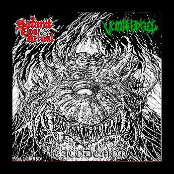 SATANIC GOAT RITUAL/VOMIT ANGEL - Cacodemon - Split EP