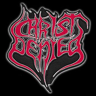 CHRIST DENIED - Logo (red)