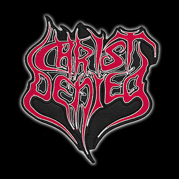 CHRIST DENIED - Logo (red)