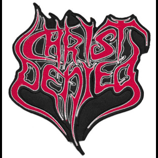 CHRIST DENIED - Logo (red)