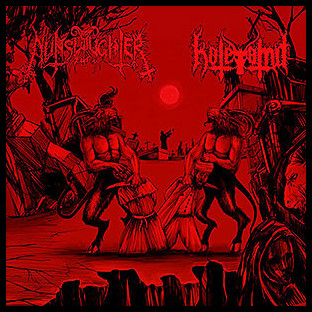 NUNSLAUGHTER/HATEVOMIT - Nunvomit of Death - Split MCD