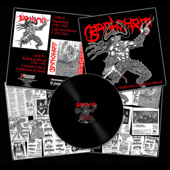 BAPHOMET (usa) - [black] Baphomet/Boiled in Blood