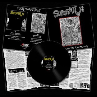 S.U.P. / SUPURATION - [black] Back From the Crematory