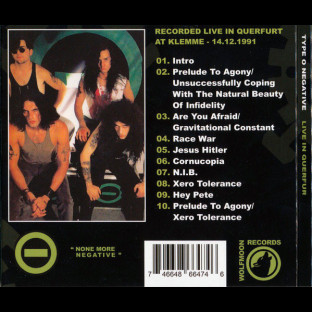 TYPE O NEGATIVE - Live in Querfurt