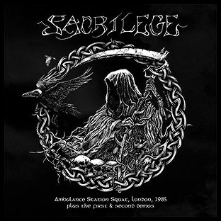 SACRILEGE - Ambulance Station Squat, London, 1985 + The First & Second Demos