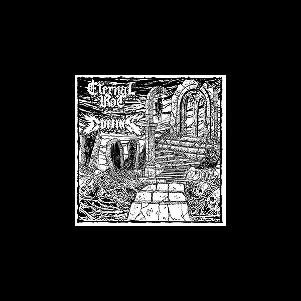 ETERNAL ROT / COFFINS - Split LP
