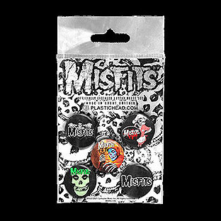 MISFITS - 5 x Button Badge Set