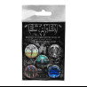TESTAMENT - 5 x Button Badge Set