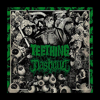 NASHGUL / TEETHING - Split LP