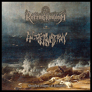 ENCOFFINATION / ROTTING KINGDOM - Split CD