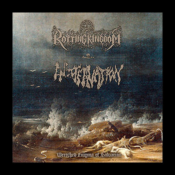 ENCOFFINATION / ROTTING KINGDOM - Split CD