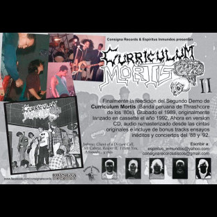 CURRICULUM MORTIS - II (Demo '89)