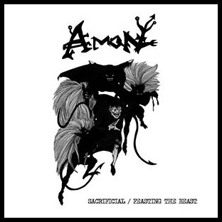 AMON - Sacrificial / Feasting the Beast