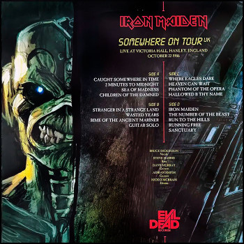 IRON MAIDEN - [orange] Somewhere On Tour UK