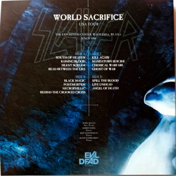 SLAYER - World Sacrifice USA Tour
