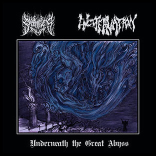 SHAMBLES / ENCOFFINATION - Underneath the Great Abyss - Split CD
