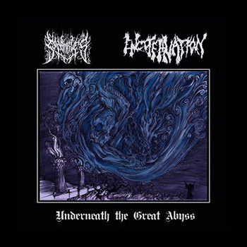 SHAMBLES / ENCOFFINATION - Underneath the Great Abyss - Split CD