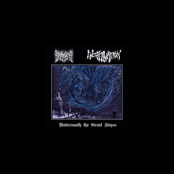 SHAMBLES / ENCOFFINATION - Underneath the Great Abyss - Split CD