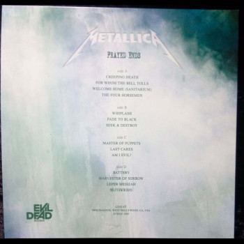 METALLICA - Frayed Ends