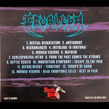 CAVALERA - Devastation Over Europe – Live 2024