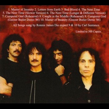 BLACK SABBATH - The Dehumanizer Demos