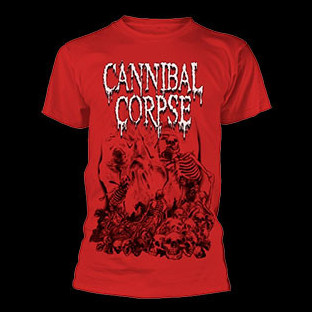 CANNIBAL CORPSE - Pile of Skulls (red)