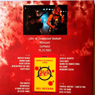 SLAYER - Live at Deutsches Museum, München, Germany 19.01.1989