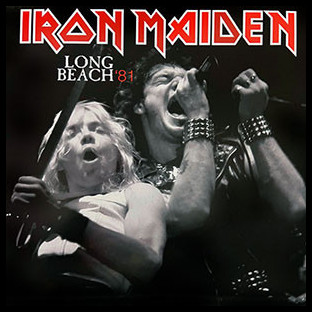 IRON MAIDEN - Long Beach '81 (black)
