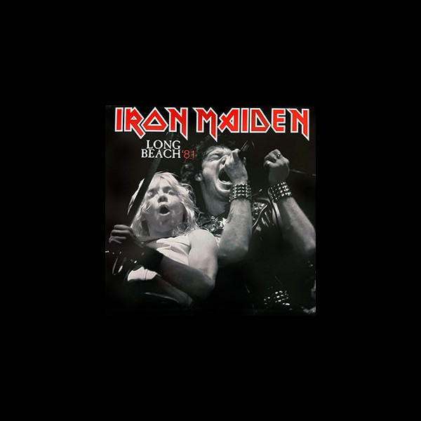 IRON MAIDEN - Long Beach '81 (black)