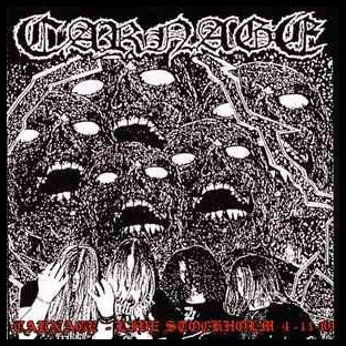CARNAGE - Live Stockholm 4.11.89