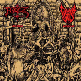 HADEZ / DARK GOD - Split CD