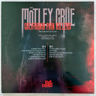MÖTLEY CRÜE - California Pain Killers