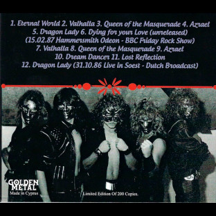 CRIMSON GLORY - The Hammersmith & Soest Broadcasts