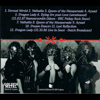 CRIMSON GLORY - The Hammersmith & Soest Broadcasts