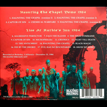 SLAYER - Haunted Tapes – 1984 Demo & Concert