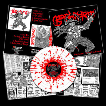 BAPHOMET (usa) - [white] Baphomet/Boiled in Blood