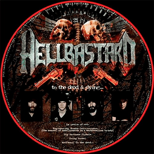 HELLBASTARD / HERIDA PROFUNDA - Split Picture LP
